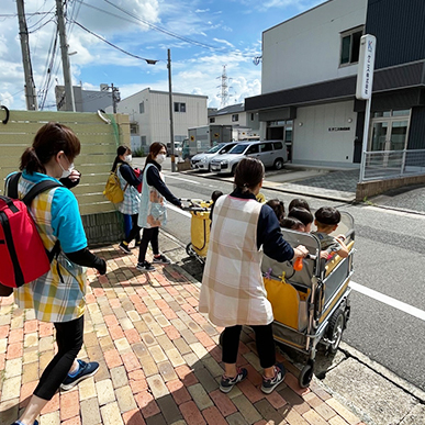 避難訓練を月1回開催