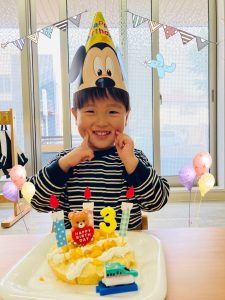 お誕生日会👦🎂🎉💙