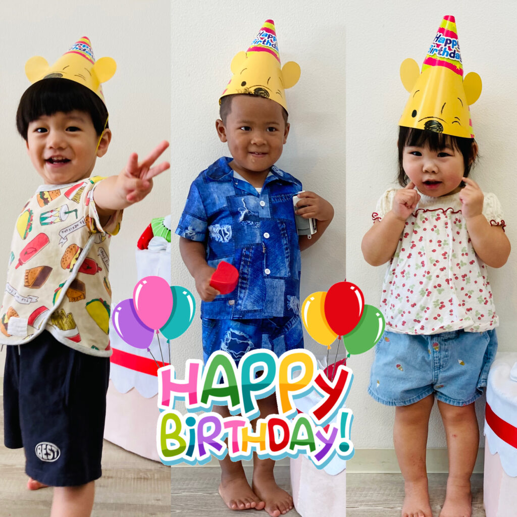 🎉8月の誕生日会🎂
