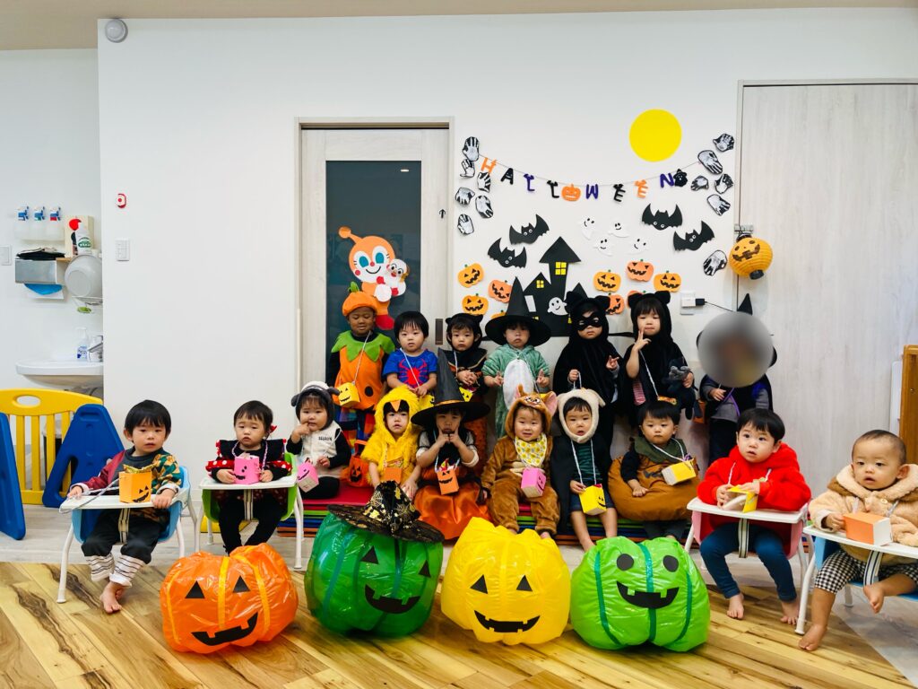 🎃ハロウィン／福岡市の保育園／企業主導型保育園