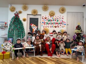 クリスマス会／福岡市の保育園／企業主導型保育園